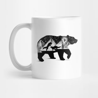 BEAR AND FOXES Mug